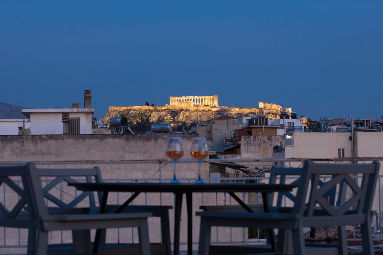 Acropol Studio Loft With Amazing View & Terrace Atenas Exterior foto